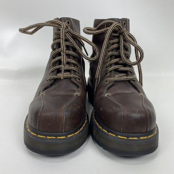 Dr Martens Mens Size 5 Womens 6 UK 4 EU 37 Brown Boots 3A55 2\